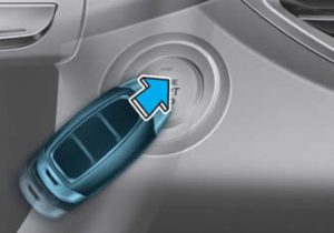 hyundai-i30-smart-key-start-300x210-1 Press the Hyundai i30 engine start/stop button with the smart key