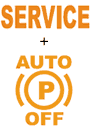 peugeot-3008-park freni-otomatik bırakma Peugeot 3008 SERVICE + AUTO Parking Brake OFF Fault Dashboard Warning Light