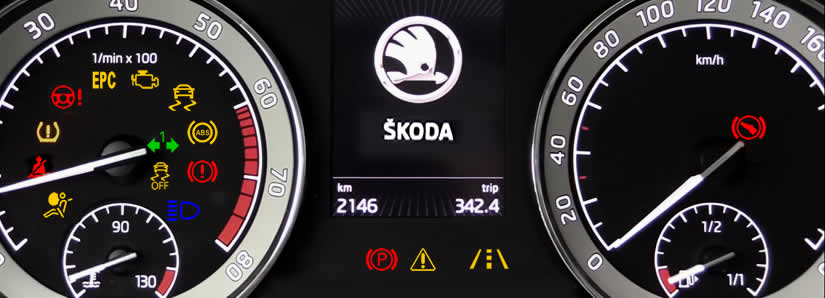 Škoda Superb Pano Uyarı Işıkları